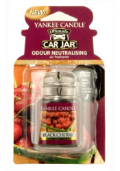 Yankee Candle BLACK CHERRY gelová visačka do auta 1 ks