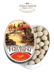 Les ANIS de Flavigny Bonbónky ORIGINAL ANIS® 50g Káva