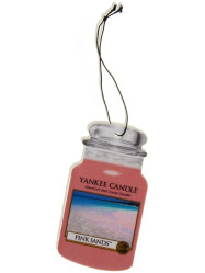 Yankee Candle PINK SANDS papírová visačka do auta NEW 1 ks