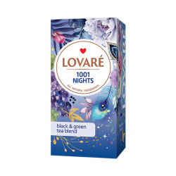 LOVARÉ - 24 sáčků 1001 NIGHTS, black & green tea blend