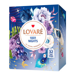 LOVARÉ 32 čajový sáčků 1001 NIGHTS, černý čaj 64g