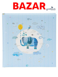 BAZAR Fotoalbum klasik 60stran 15462U Goldbuch BLUE ELEPHANT