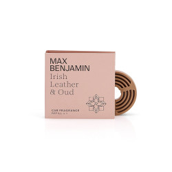 Max Benjamin Náplň vůně do auta IRISH LEATHER & OUD, 1 ks