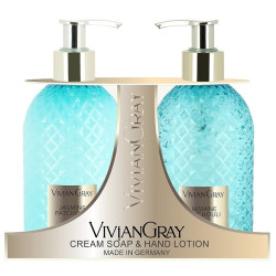 Vivian Gray GEMSTONE Jasmine & Patchouli, péče o ruce, 2x 300 ml