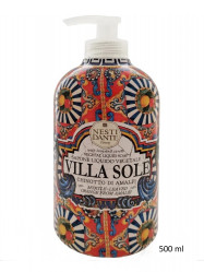 Nesti Dante VILLA SOLE Chinotto di Amalfi, tekuté mýdlo 500 ml