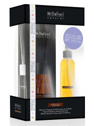 Millefiori Natural VANILLA & WOOD aroma difuzér 100 ml a sprej 150 ml