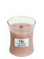 Vonná svíčka WoodWick VANILLA & SEA SALT střední 275g