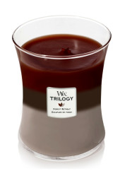 Vonná svíčka WoodWick Trilogy FOREST RETREAT střední 275 g