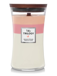 Vonná svíčka WoodWick Trilogy BLOOMING ORCHARD velká 609 g