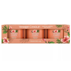 Yankee Candle 3x votiv ve skle TROPICAL BREEZE, 3x 37 g