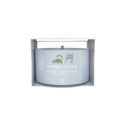 Yankee Candle A CALM & QUIET PLACE, votiv ve skle 37 g