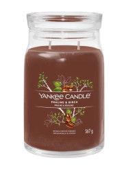 Yankee Candle PRALINE & BIRCH, Signature velká svíčka 567 g