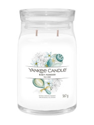 Yankee Candle BABY POWDER, Signature velká svíčka 567 g