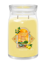 Yankee Candle LEMON GELATO, signature velká svíčka 567g