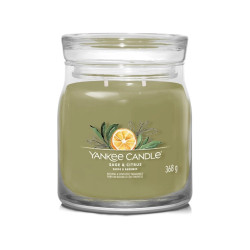 Yankee Candle SAGE & CITRUS, Signature střední 368 g