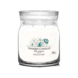 Yankee Candle BABY POWDER, Signature střední svíčka 368 g