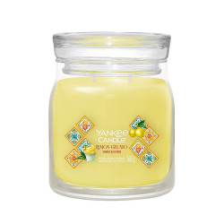 Yankee Candle LEMON GELATO, signature střední svíčka 368g