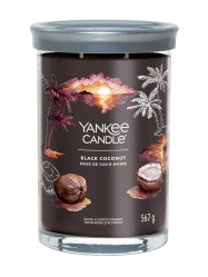 Yankee Candle BLACK COCONUT, Signature tumbler velký 567 g