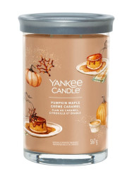 Yankee Candle PUMPKIN MAPLE CREME CARAMEL, signature tumbler velký