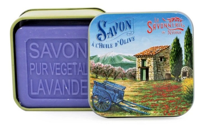 detail La Savonnerie Mýdlo v plechové dóze 100 g - LE CABANON