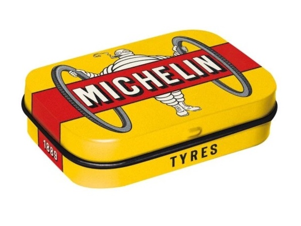 detail MINT BOX - MICHELIN, mentolky, 15g