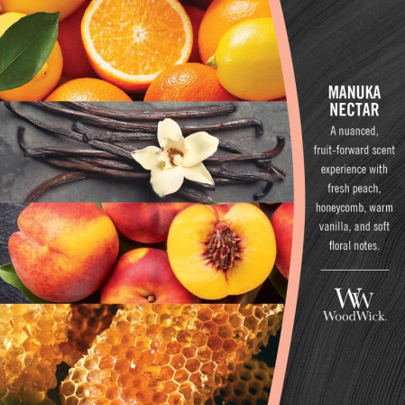 detail Vonná svíčka WoodWick MANUKA NECTAR velká 609 g