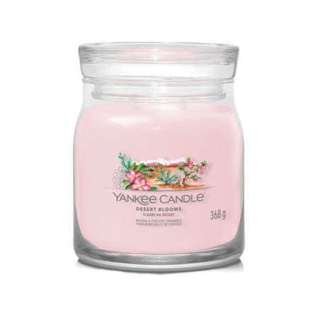 detail Yankee Candle DESSERT BLOOMS, signature střední svíčka 368 g