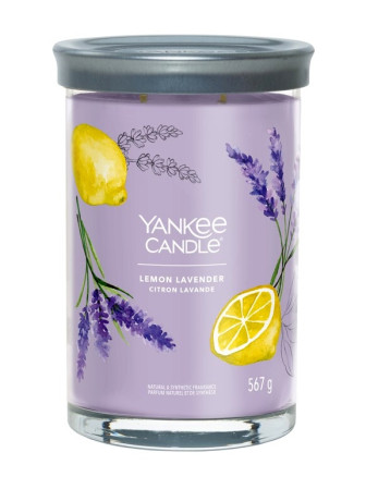 detail Yankee Candle LEMON LAVENDER, Signature tumbler velký 567 g