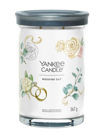 detail Yankee Candle WEDDING DAY, Signature tumbler velký 567 g