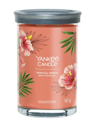 detail Yankee Candle TROPICAL BREEZE, Signature tumbler velký 567 g