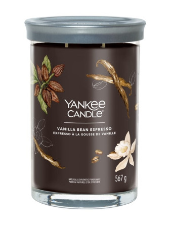 detail Yankee Candle VANILLA BEAN ESPRESSO, Signature tumbler velký 567 g