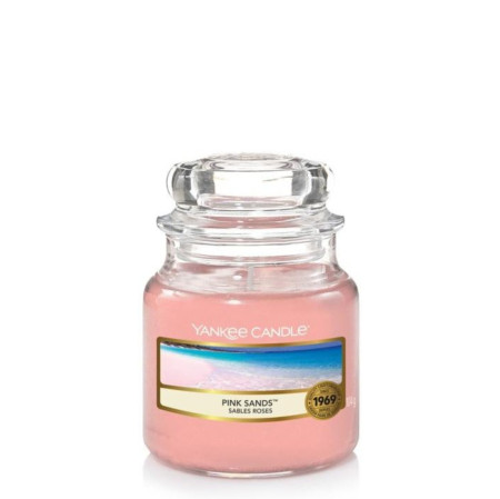 detail Vonná svíčka Yankee Candle PINK SANDS classic malý 104 g