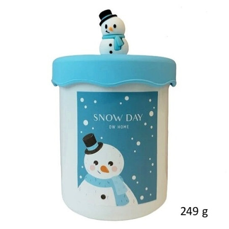 detail DW HOME - SNOW DAY, vonná svíčka 249g