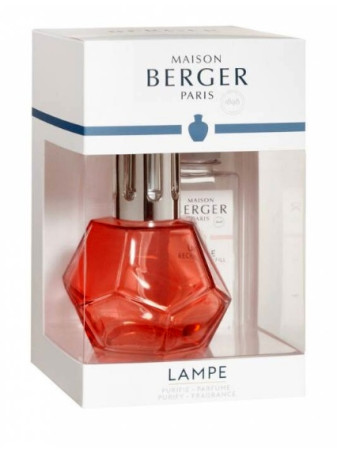 detail Maison Berger GEOMETRY red, lampa, Paris Chic náplň 250ml