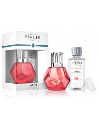 detail Maison Berger GEOMETRY red, lampa, Paris Chic náplň 250ml