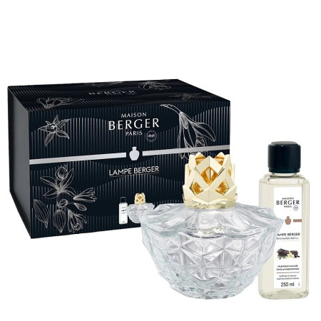 detail Maison Berger KALI white, katal. lampa s náplní Vanilla Magnificence 250ml