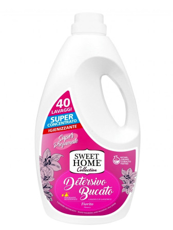 detail Sweet Home Prací gel 2000ml - FIORITO (květinová vůně) - DOPRODEJ