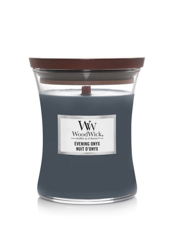 detail Vonná svíčka WoodWick EVENING ONYX střední 275g