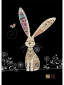 náhled Luxusní přání M184 BUG ART - DECORATIVE RABBIT