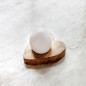 náhled Bastion Collections Kalíšek EGG CUP WOOD HEART, 8,5x8cm