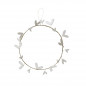 náhled Bastion Collections Wreath Medium with White leaves & hearts