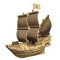 náhled Cartonic 3D PUZZLE - Pirátská loď PIRATE SHIP, 232 dílků, LEVEL5